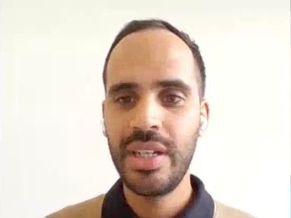 Tevin Tafese at the Decent Work report launch
